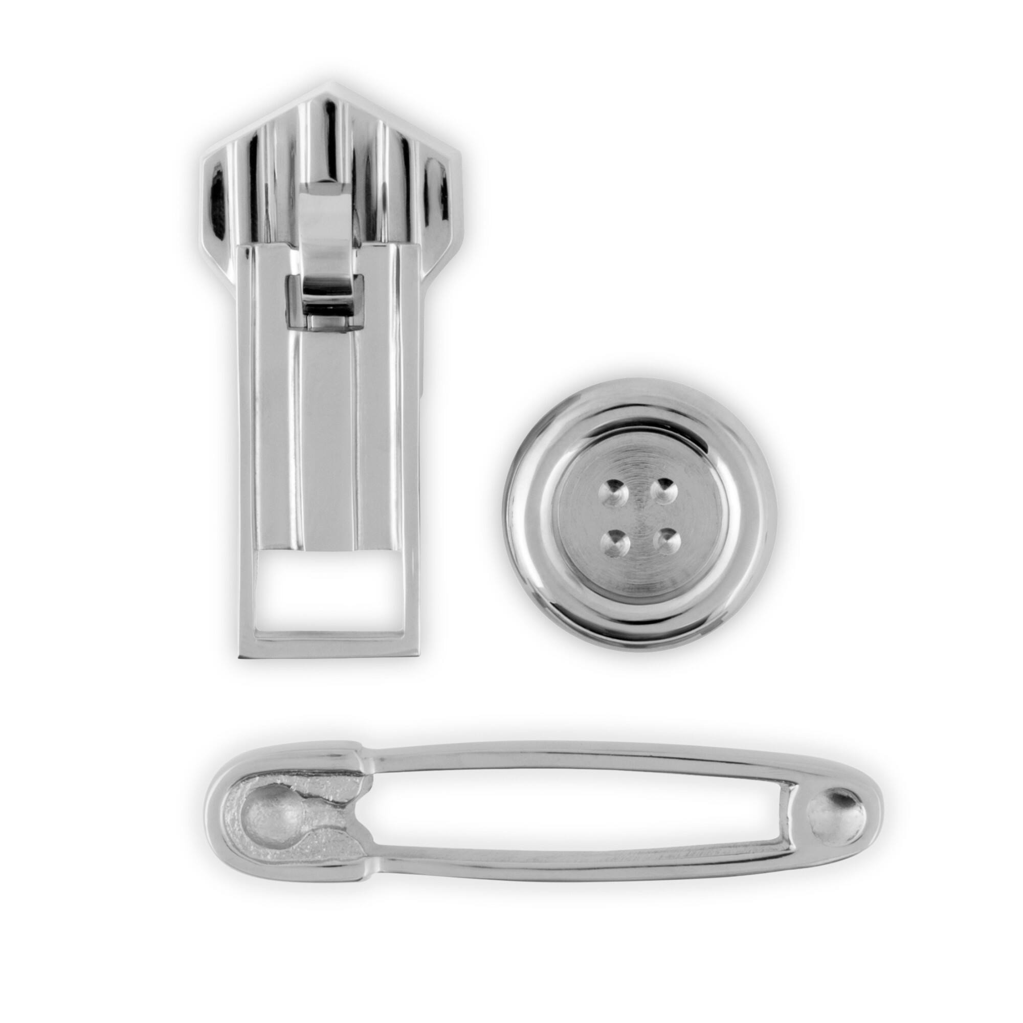Dritz® Nickel Zipper Cabinet Pull